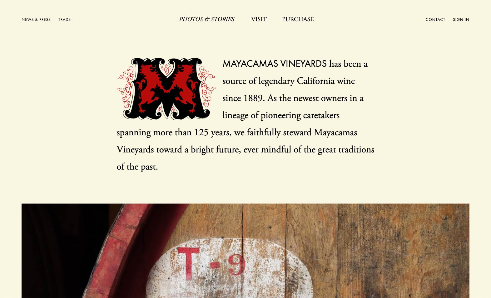Mayacamas Website