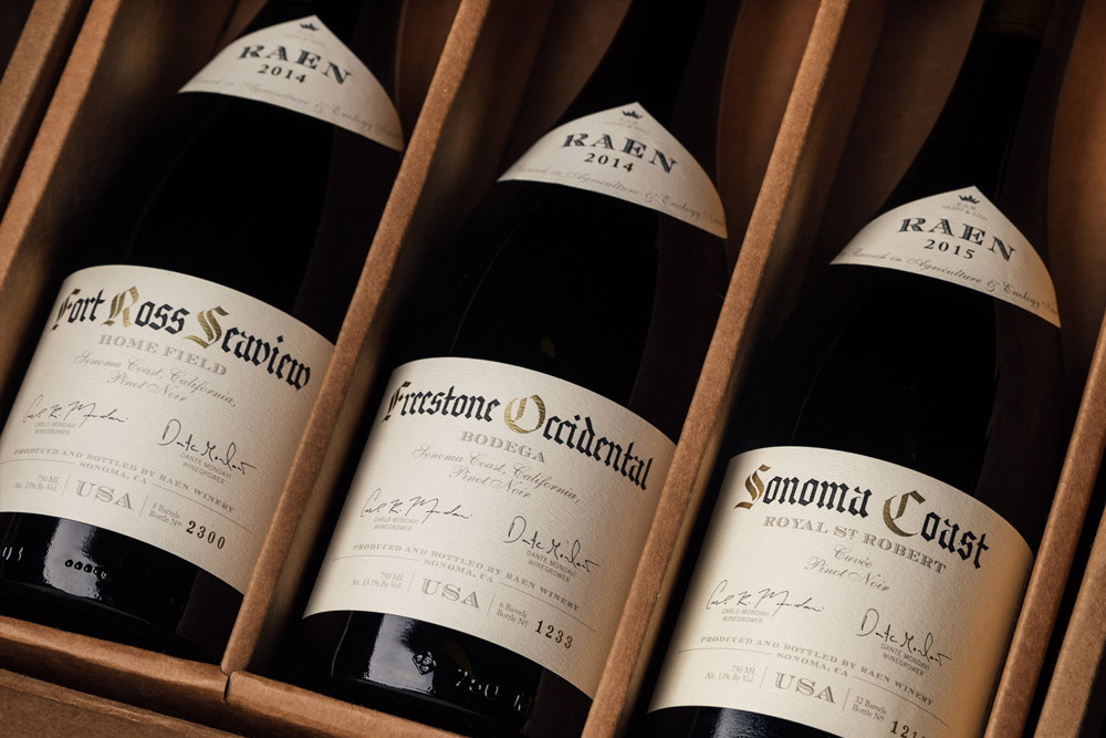 Raen Winery Packaging