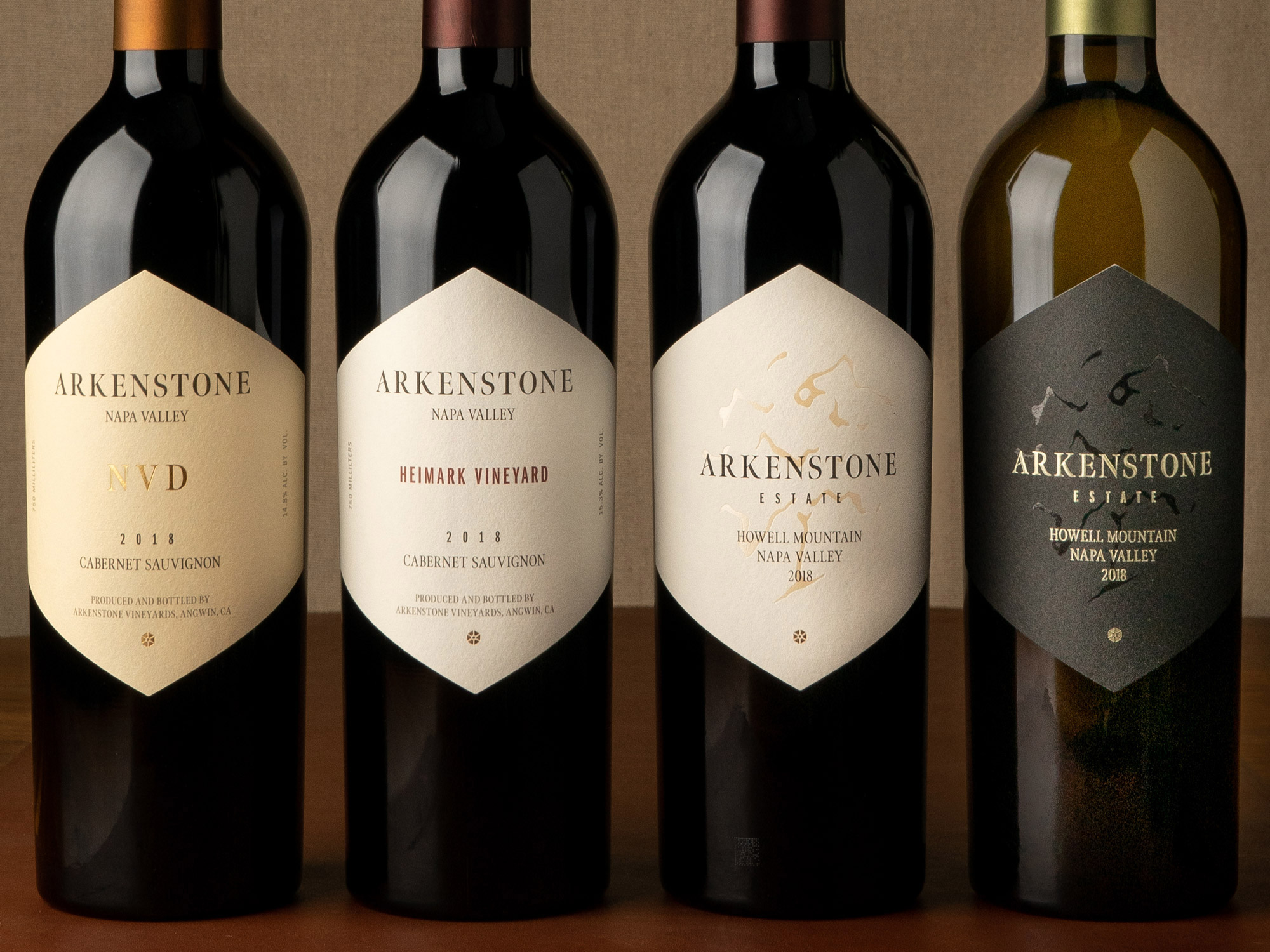 Arkenstone Vineyards packaging